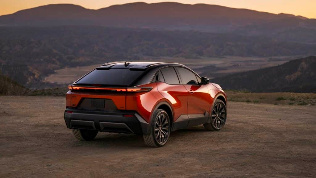 2026 toyota c-hr back