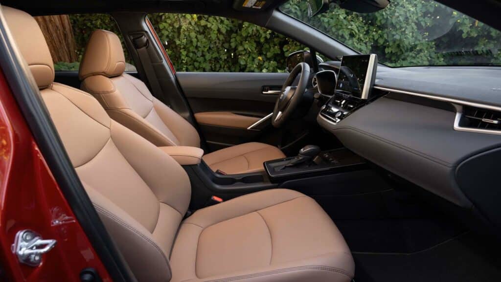 2026 toyota corolla cross interior