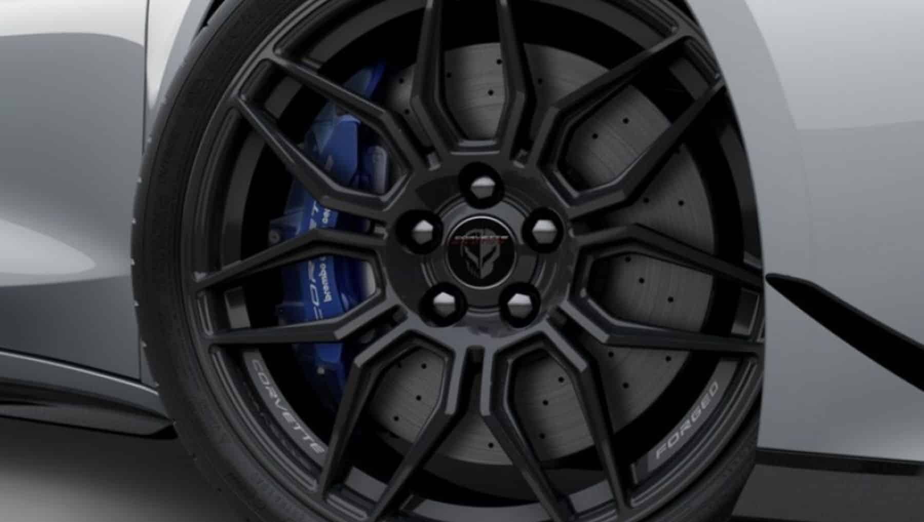 Corvette Z06 Bathurst Edition wheel and custom caliper