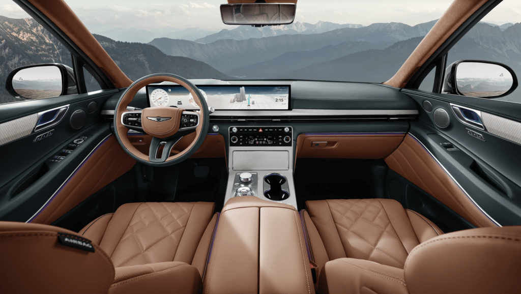 genesis gv80 interior