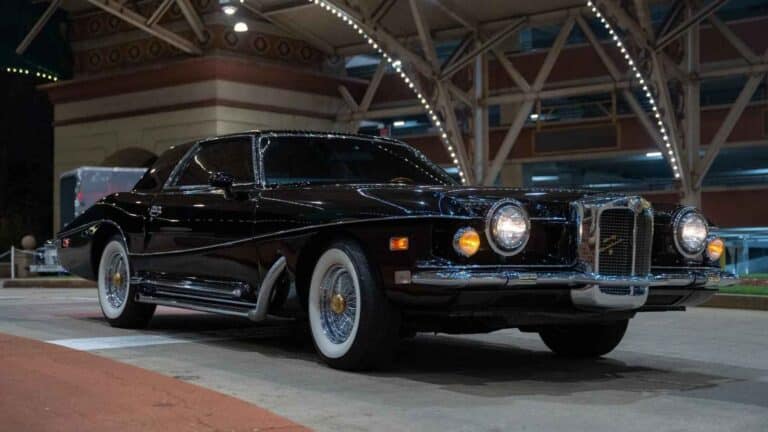 Stunning, old-Hollywood style 1973 Stutz Blackhawk III goes to auction, reminding car enthusiasts of Elvis Presley’s obsession with this car model