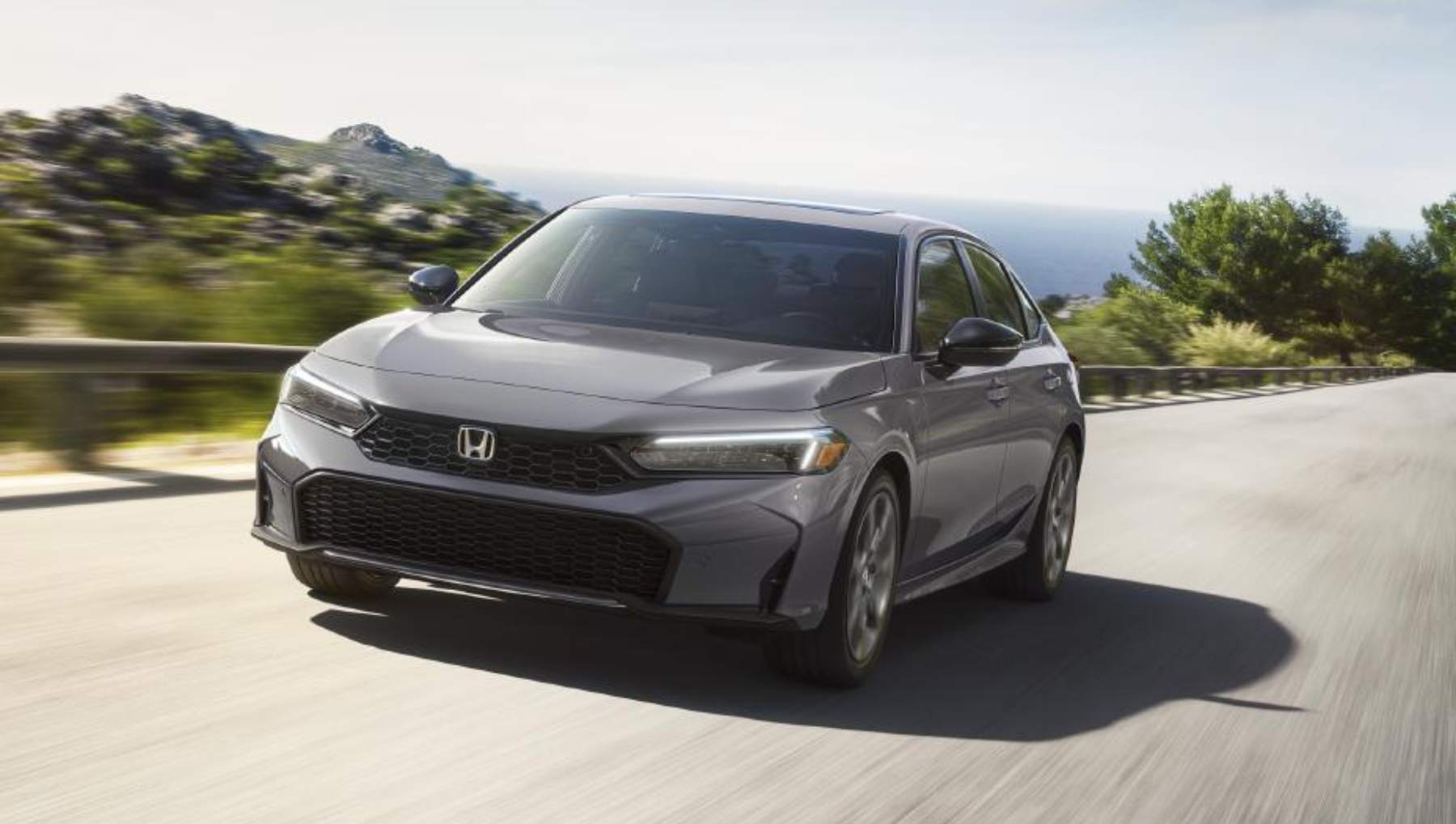 A grey 2026 Honda Civic