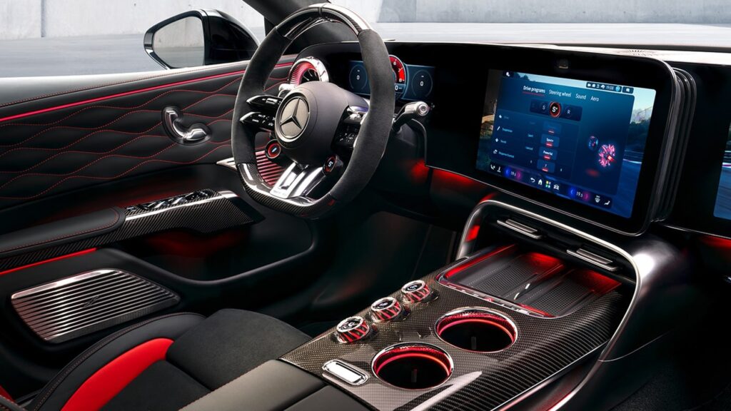2027 Mercedes-AMG GT 4-Door EV interior