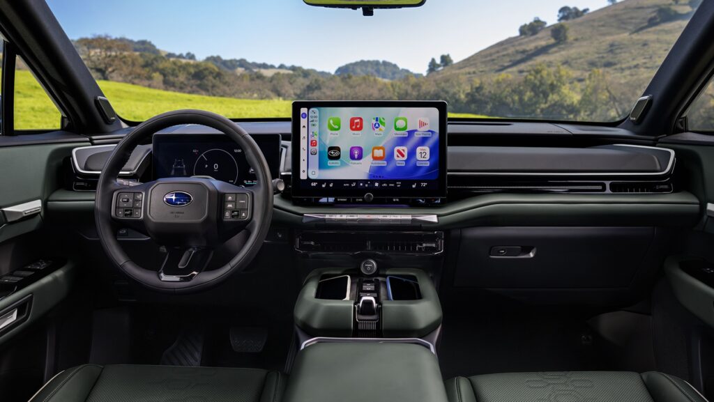 2027 subaru getaway interior