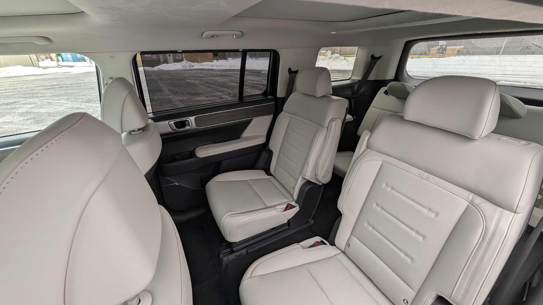 Interior of a 2026 Hyundai Santa Fe Calligraphy