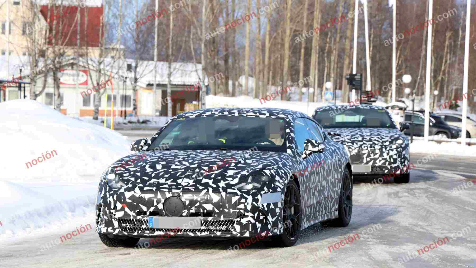 Mercedes built a 1,360-HP electric car with a fake V8 sound before anyone asked for it — we just spotted it and the brakes tell the whole story