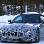 Mercedes-AMG SL prototype testing in winter conditions