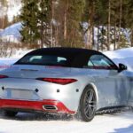 Mercedes-Maybach SL Roadster prototype testing in winter conditions