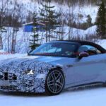 Mercedes-AMG SL prototype testing in winter conditions