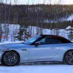 Mercedes-AMG SL prototype testing in winter conditions