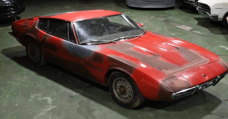 Two Ferraris were traded for this Maserati Ghibli — 40 years later it sold for $54,500 and one word from the buyer started a war