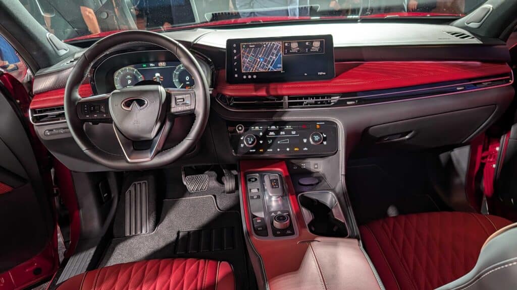 inside 2027 Infiniti QX65