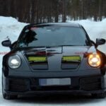 We spotted the new Porsche Dakar, but it wasn’t in a desert