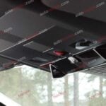 Spy shot of the 2027 Range Rover Velar interior