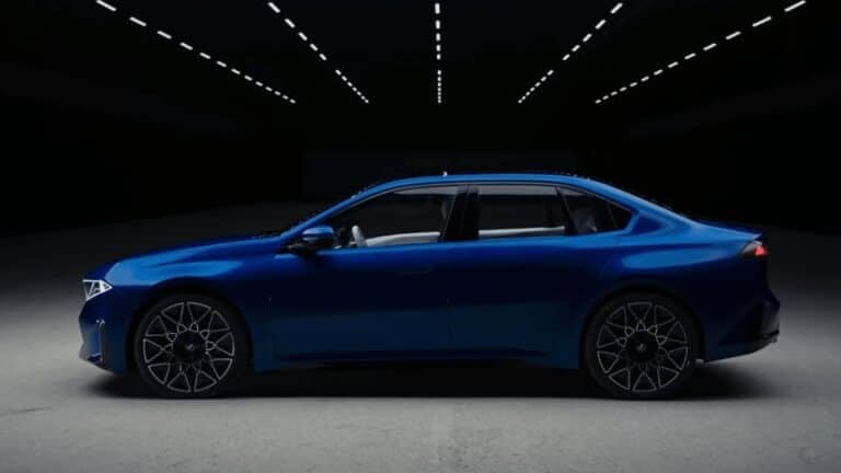 Leaked images have revealed the 2027 BMW i3 ahead of time, including a new, smaller grille design