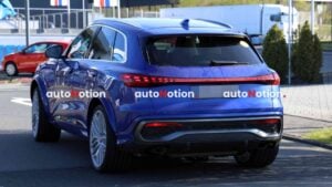 An Audi RS Q5 test mule in Germany