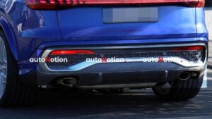 An Audi RS Q5 test mule in Germany