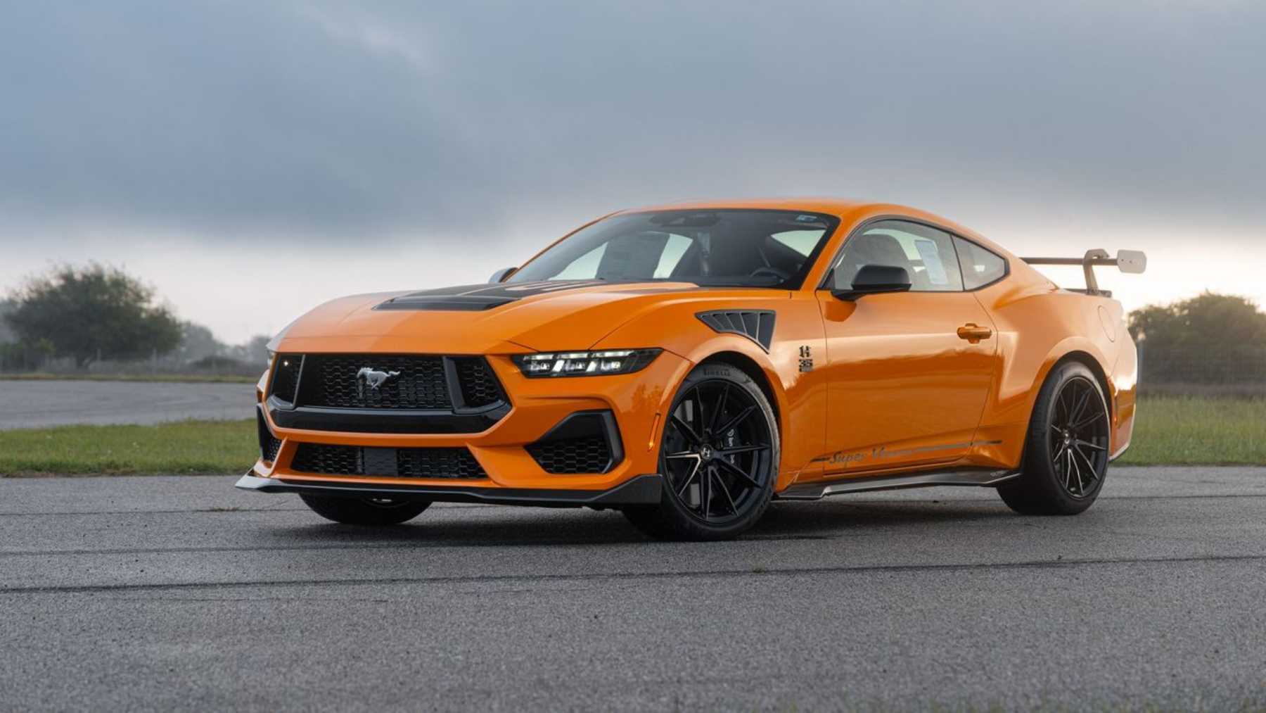 This ultra-limited Hennessey Mustang has 850 horsepower, 650 lb-ft of torque, and a unique “35th Anniversary” style