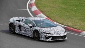 lamborghini temerario spyder spy pic