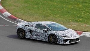 lamborghini temerario spyder spy pic
