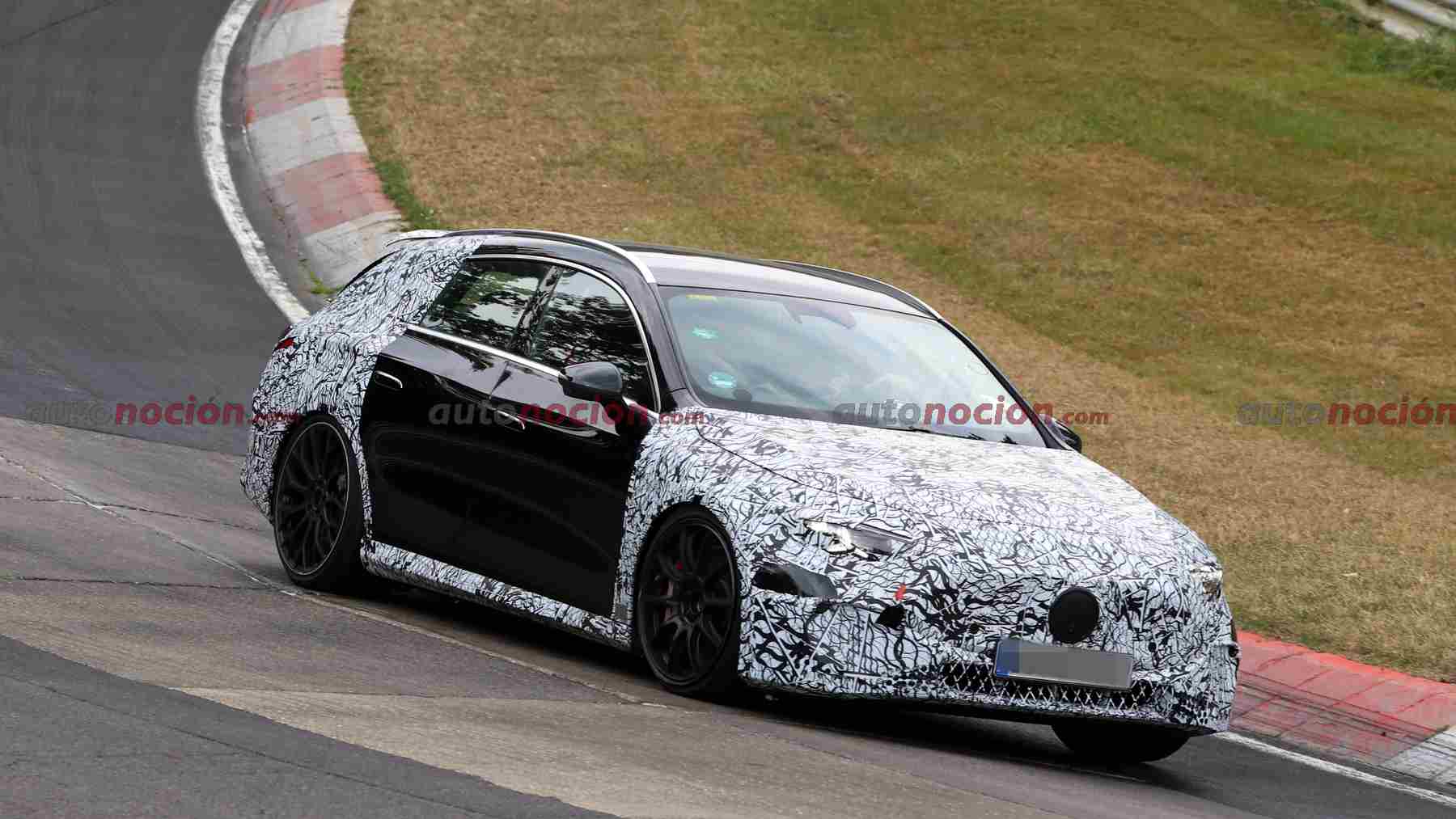 Our photographer just caught Mercedes-AMG’s new 544 hp electric Shooting Brake at the Nürburgring — and there’s bad news for American buyers