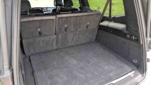 the 2026 Jeep Grand Wagoneer's rear cargo space