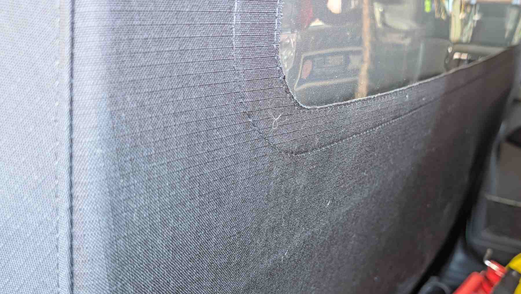 Ripstop fabric in the The Ford Bronco x Filson Wildland Fire Rig concept