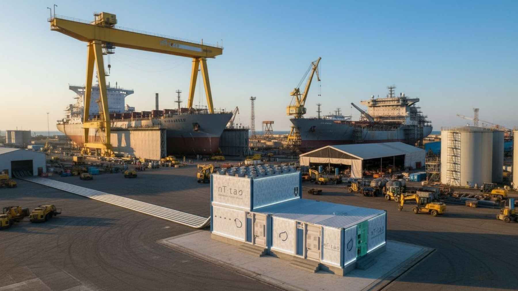 Warships have run on nuclear reactors since the 1950s, but cargo ships never dared. An American-Israeli alliance just unveiled a barge built around a container-sized fusion reactor instead