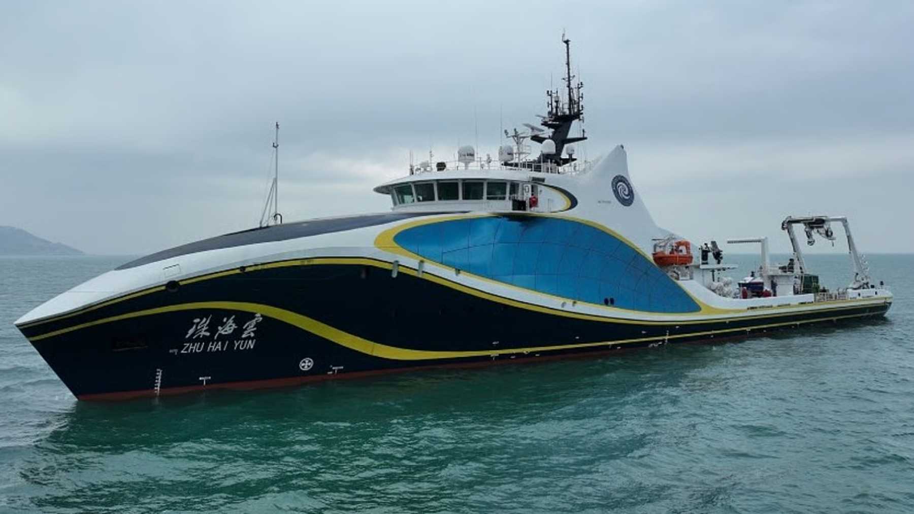 China is building an underwater Great Wall across the Pacific seabed, sensors wired to drone submarines as long as the real boats they hunt, 40 meters each, meant to leave US submarines nowhere to hide, and the Navy just told Congress the effort is real