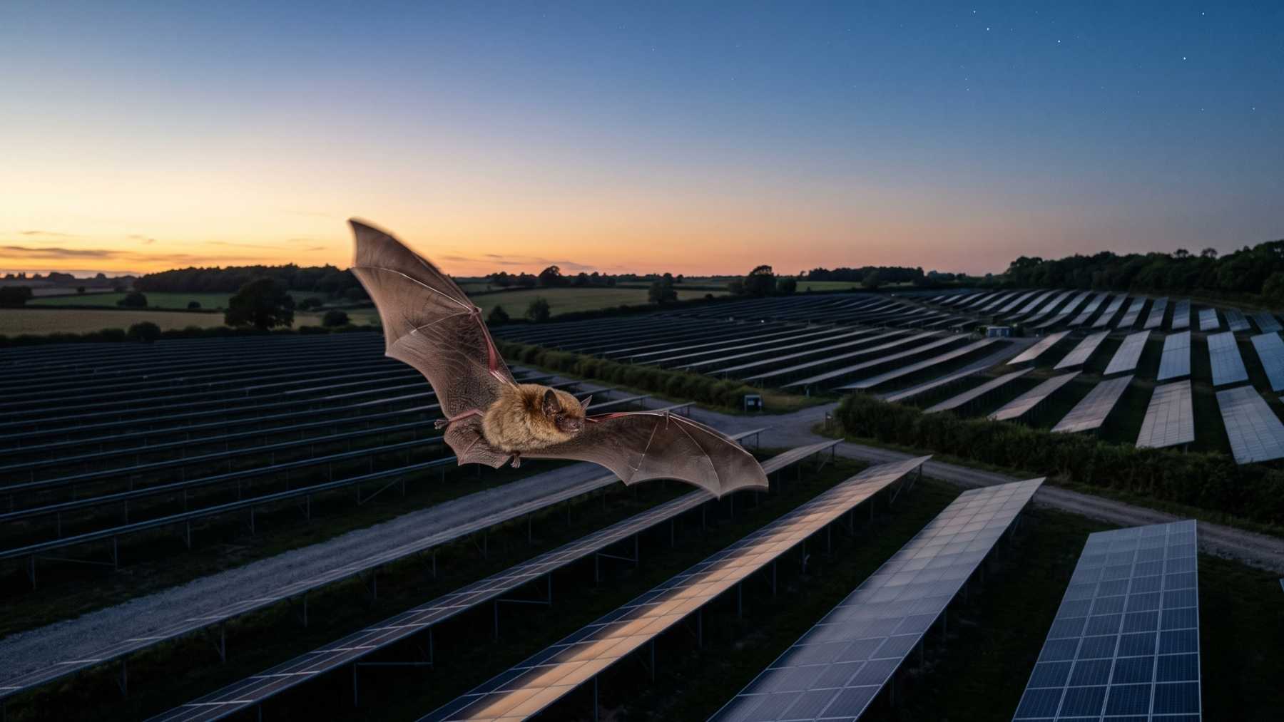 Foxes move in, bees multiply, birds thrive, the land under solar panels keeps surprising everyone, except for bats, which a study of 19 English solar farms found had simply walked away, down 86 percent in the middle of the fields