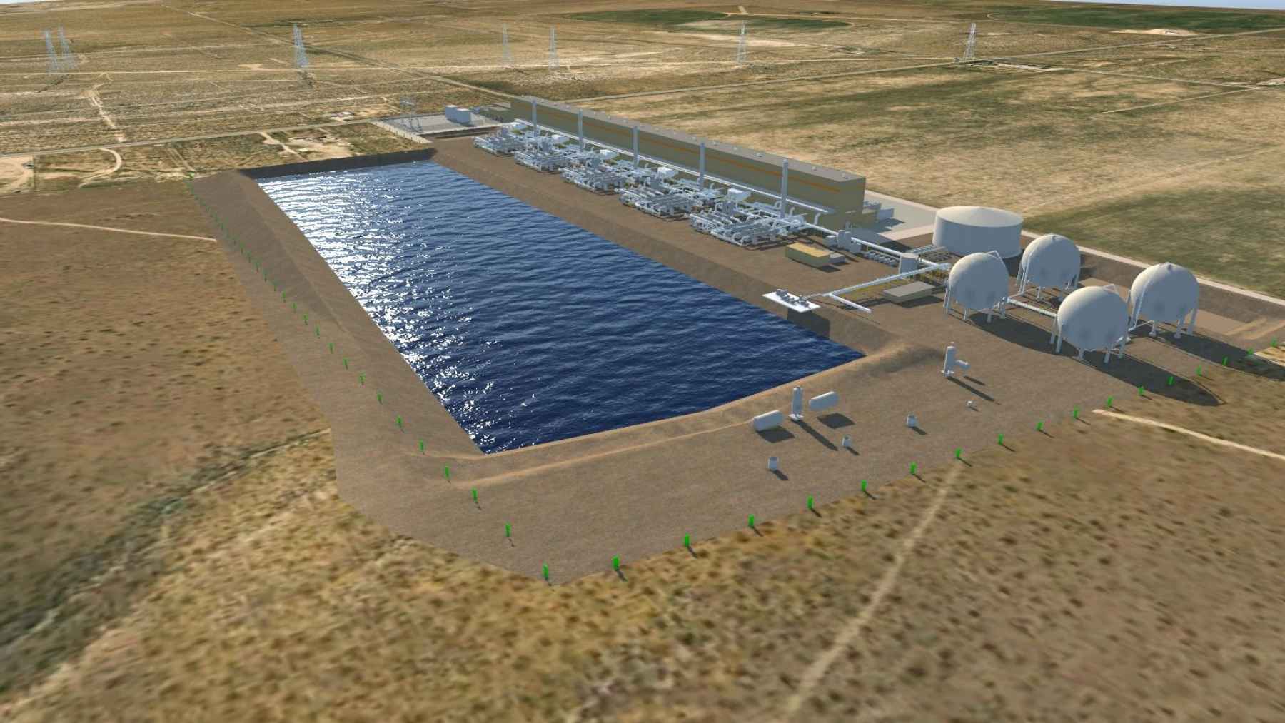 A Canadian company is about to carve a 500-megawatt battery into the rock 2,000 feet under the Mojave, no lithium and no gas flame, just compressed air and an underground water piston that can power 400,000 California homes for eight hours straight