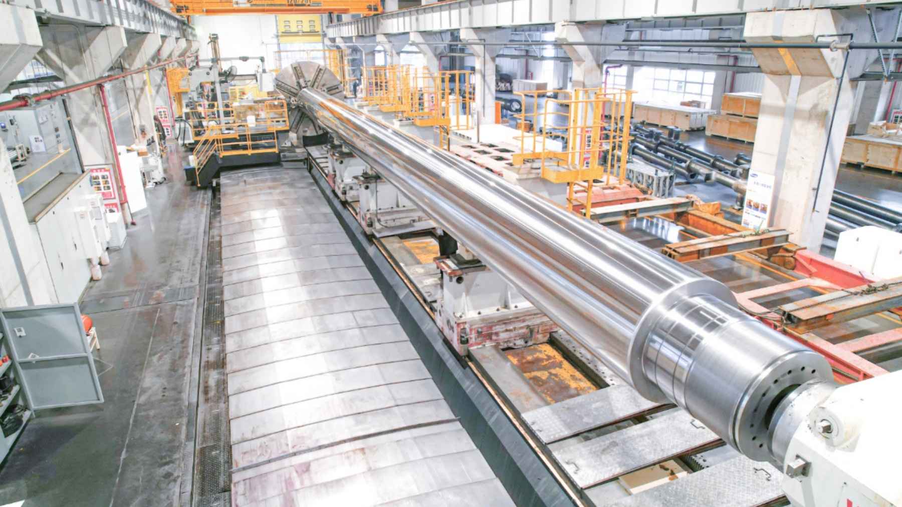 China just built a hydraulic cylinder the size of a 17-story building that shoves with the force of 3,500 cars and recycles the energy of its own downstroke like an EV’s brakes, and the ship it powers just got its first job off Brazil