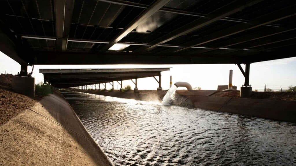 Casa Blanca Canal solar Gila River tectonicus