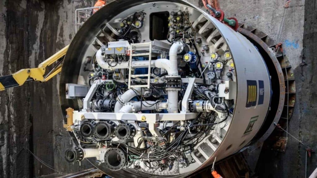 elsa boring machine elbe