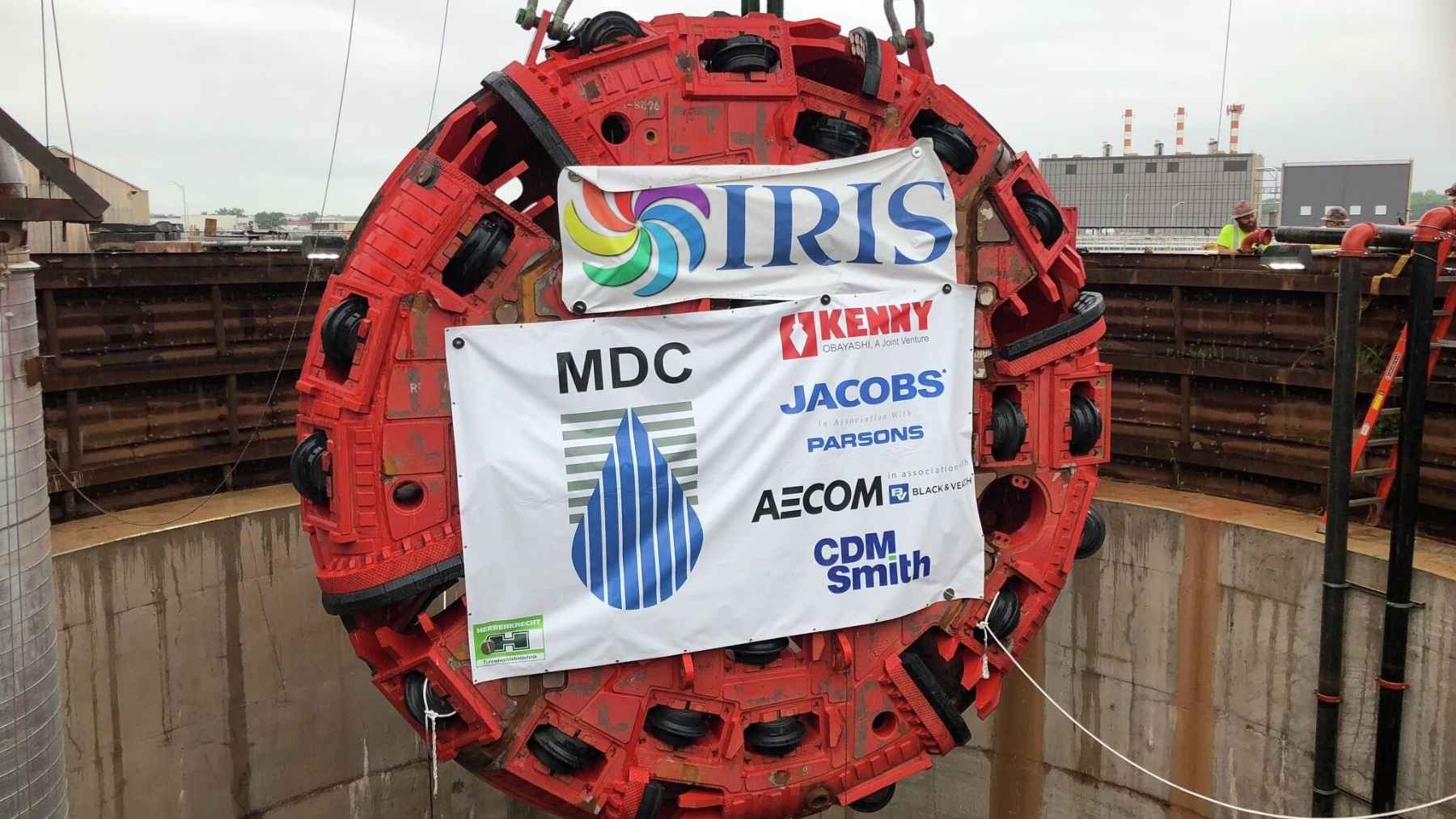 A German machine named Iris chewed 900,000 tons of rock out from 200 feet under Hartford and left a tank holding 41.5 million gallons, and it has sat empty for four and a half years because the hole got finished and the pumps did not