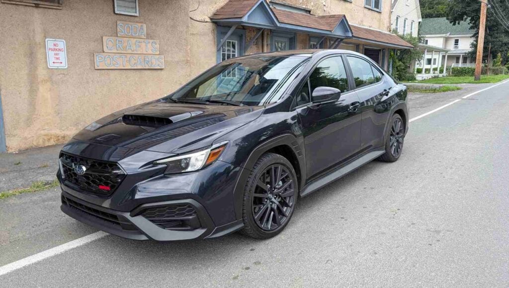 2026 Subaru WRX front 3/4 view