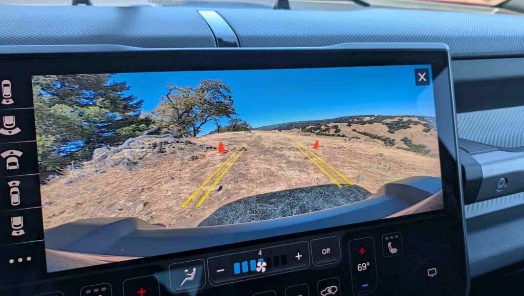 The trail camera of a 2026 Jeep Recon