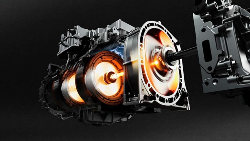 A Mazda Rotary Engine concept