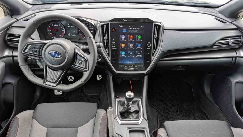 2026 Subaru WRX interior