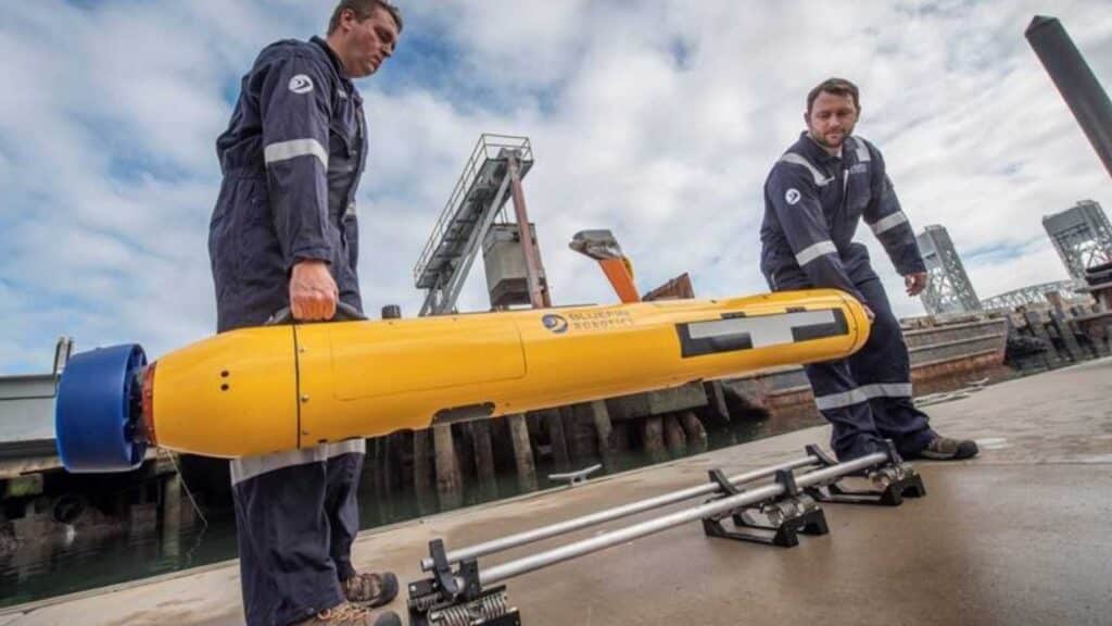 bluefin 9 underwater drone usv