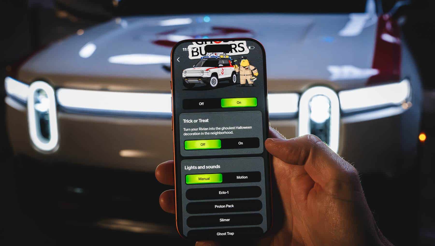 Who You Gonna Call?: Rivian’s 2026 Halloween Update is Ghostbusters Themed