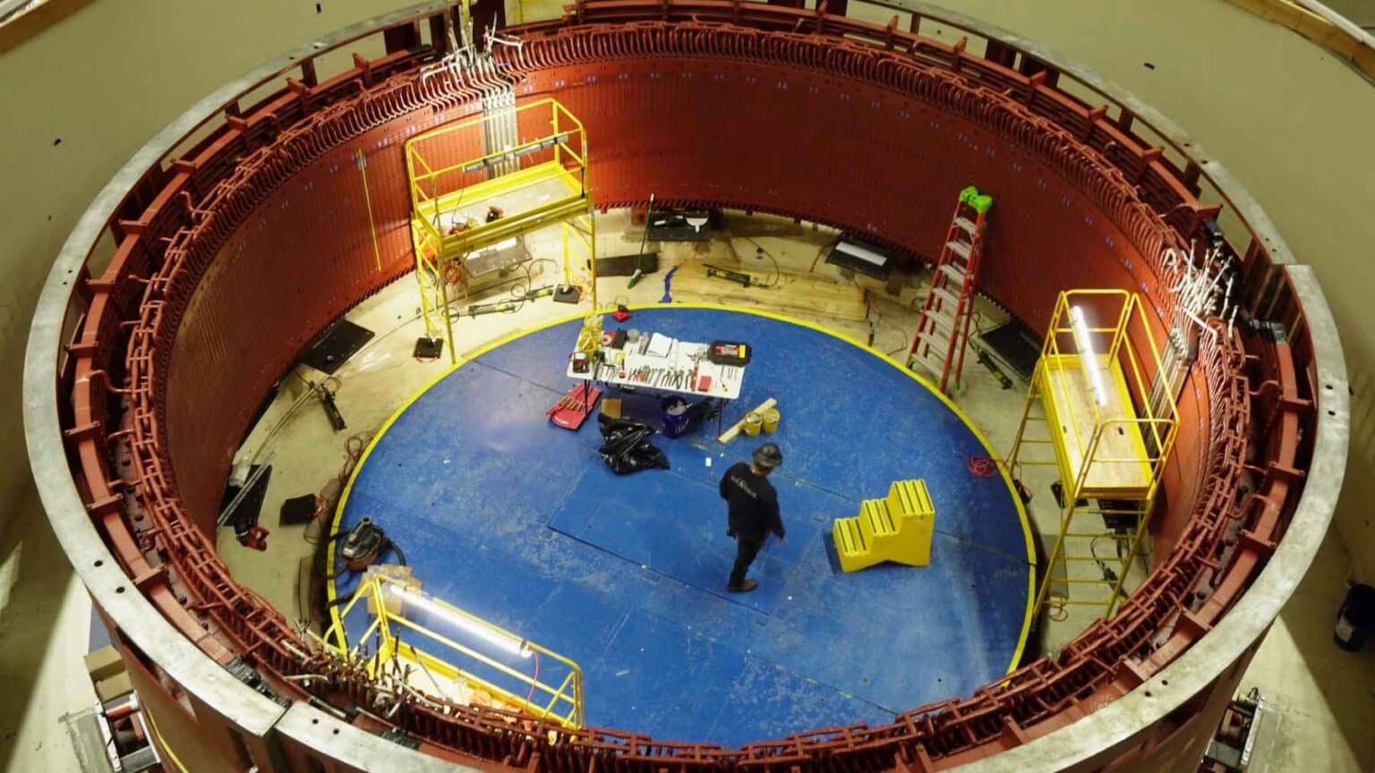 A 422-foot dam in Montana was poured with room for eight generators and ...