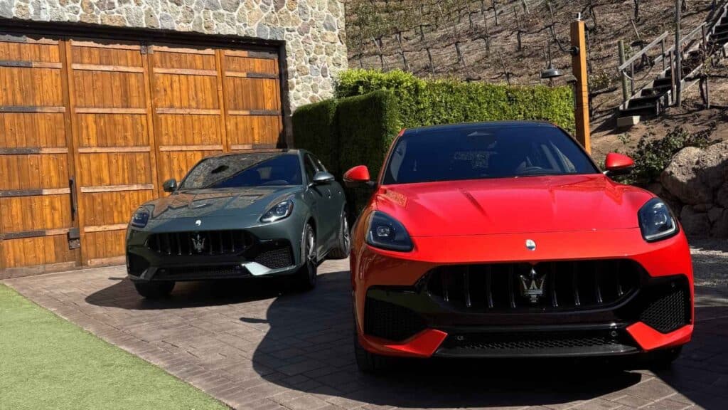 maserati 2027 lineup at vineyard
