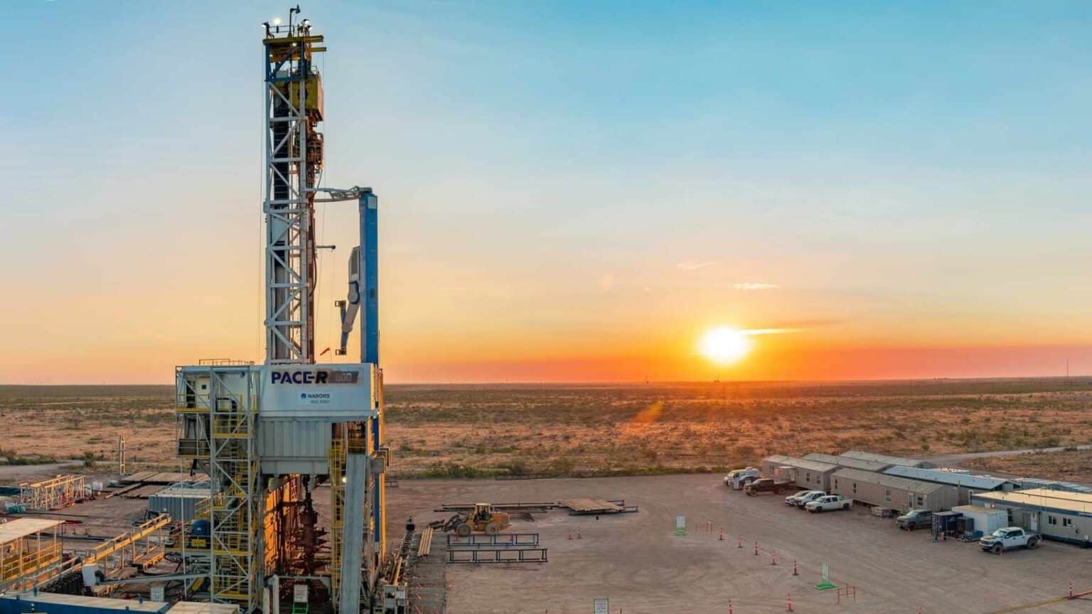A 147-foot oil rig has spent more than 30 days turning diamond bits ...