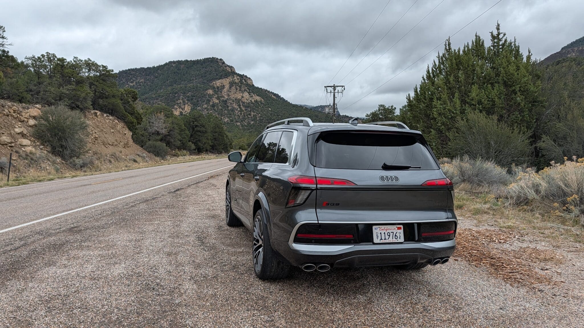The 2027 Audi Q9 rear view