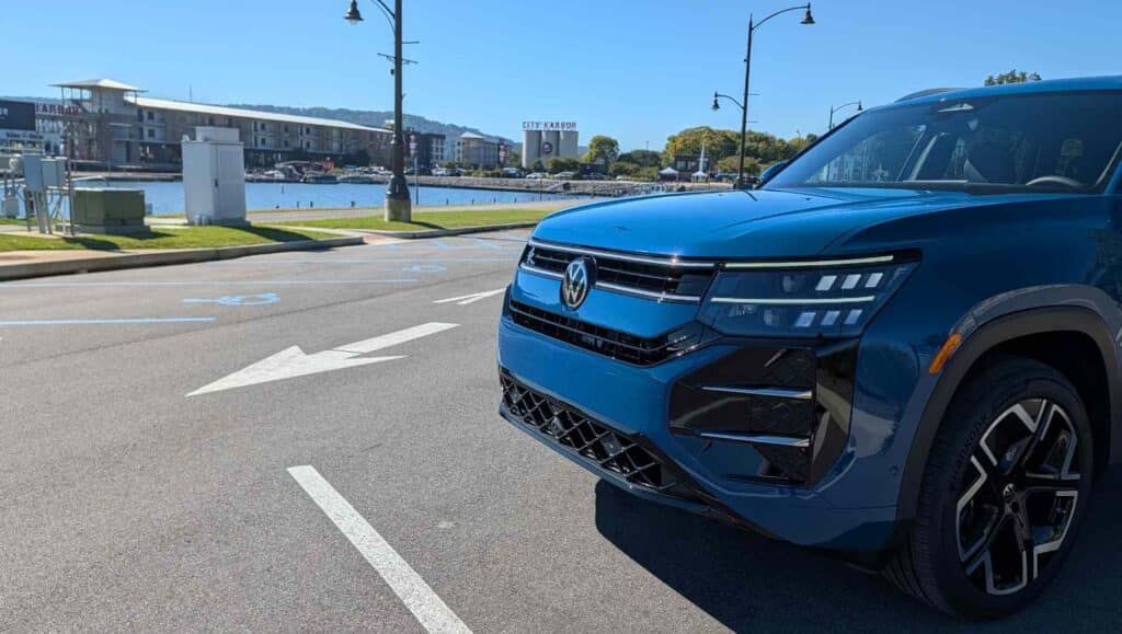 The front of the the 2027 Volkswagen Atlas