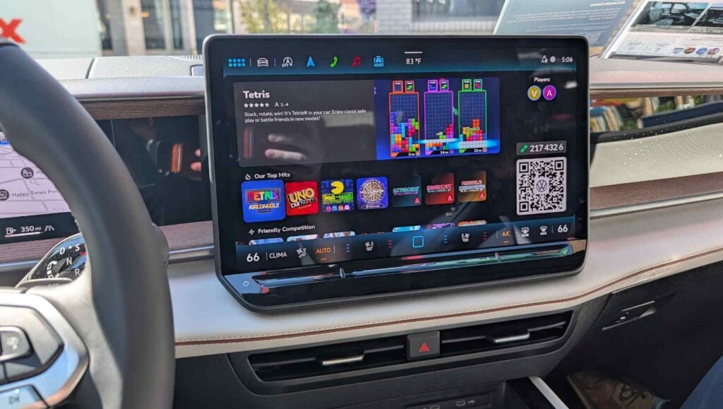 Airconsole games on the the 2027 Volkswagen Atlas
