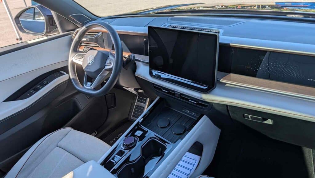 The interior of the the 2027 Volkswagen Atlas