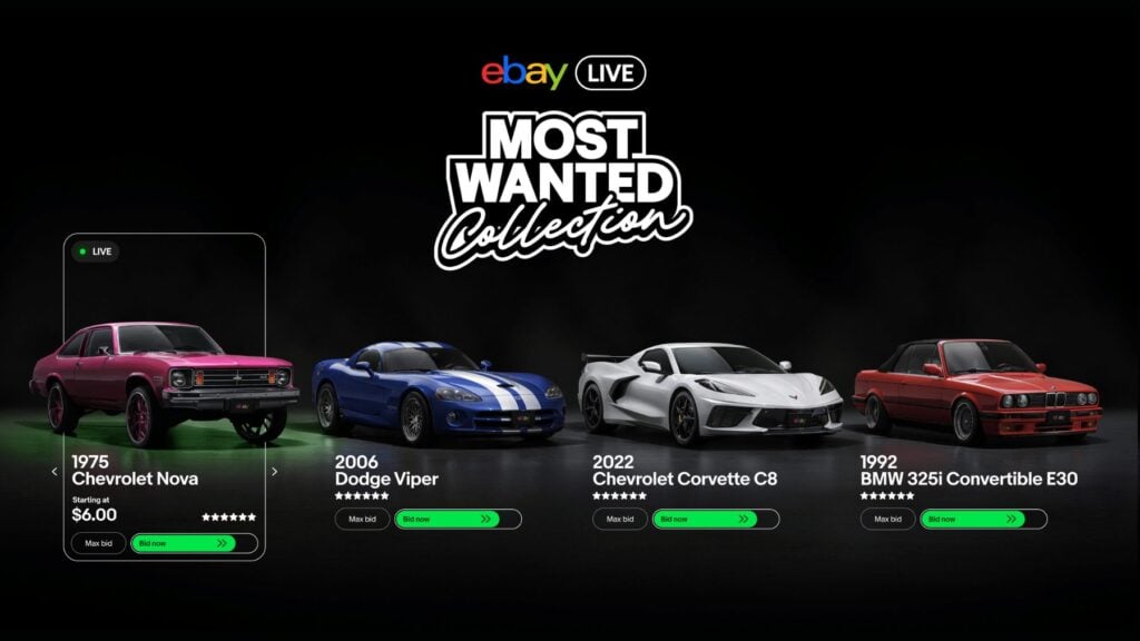 eBay Most Wanted Collection auction