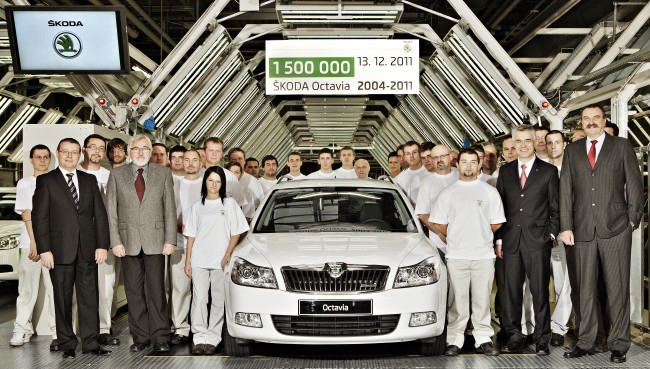 Skoda fabrica la unidad 1.500.000 del Octavia